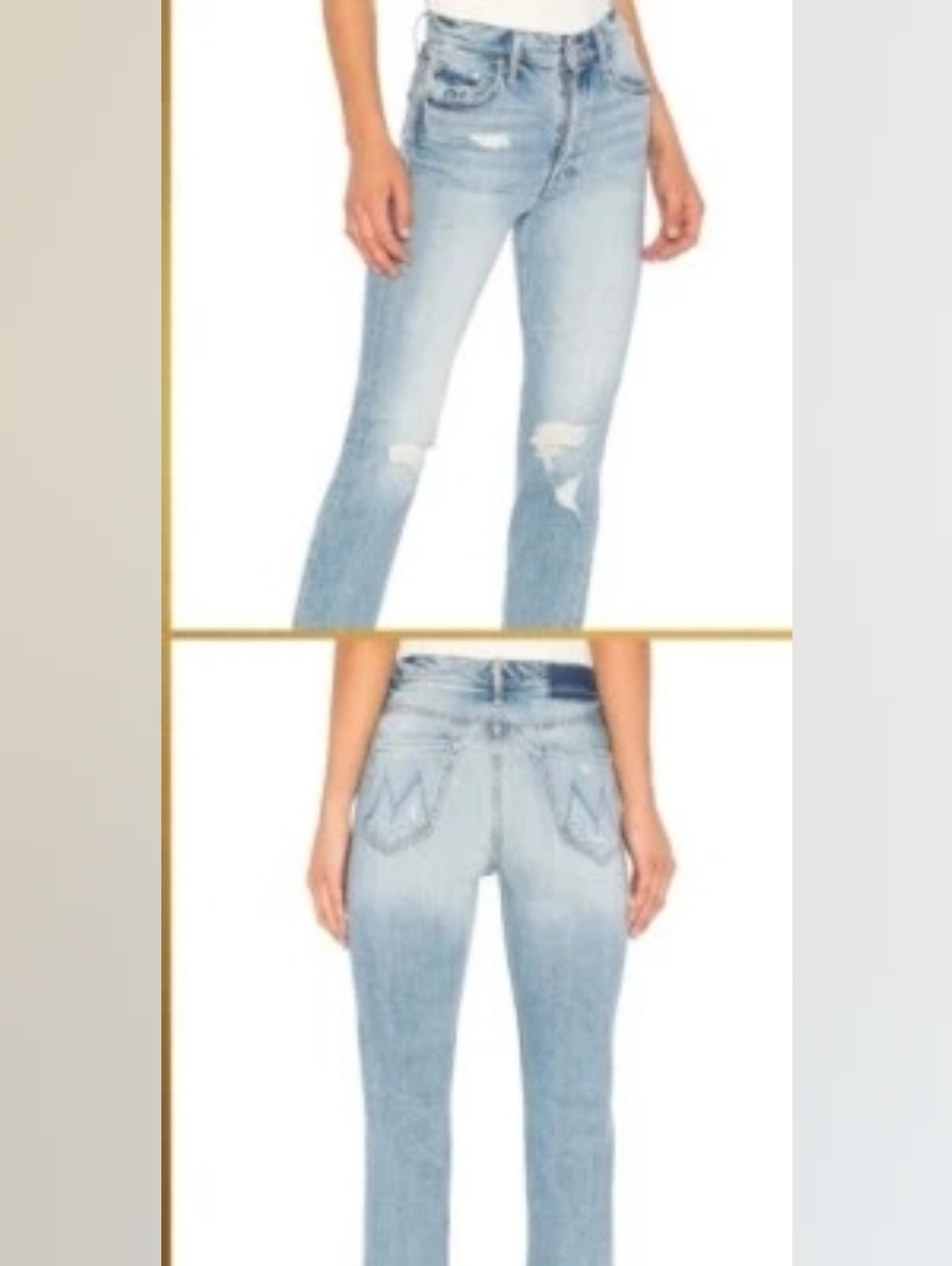 Mother Superior The Tomcat The Confession Crop Jeans - Picture 3 of 16